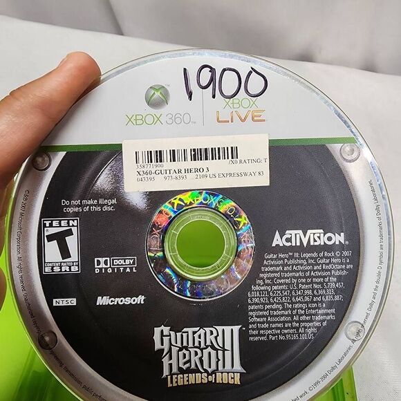 Xbox 360 Band Hero, Rock Band, Guitar Hero 5, World Tour, Legends of Rock Lot 5 - Picture 12 of 14